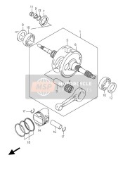 1216121F010B0, Connecting Rod, Suzuki, 0